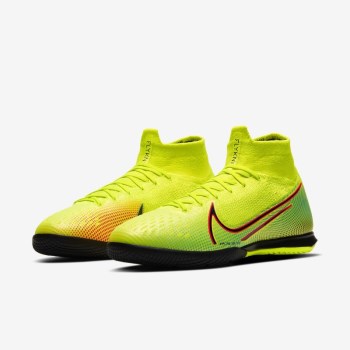 Nike Mercurial Superfly 7 Elite MDS IC - Férfi Focicipő - Citrom/Fekete